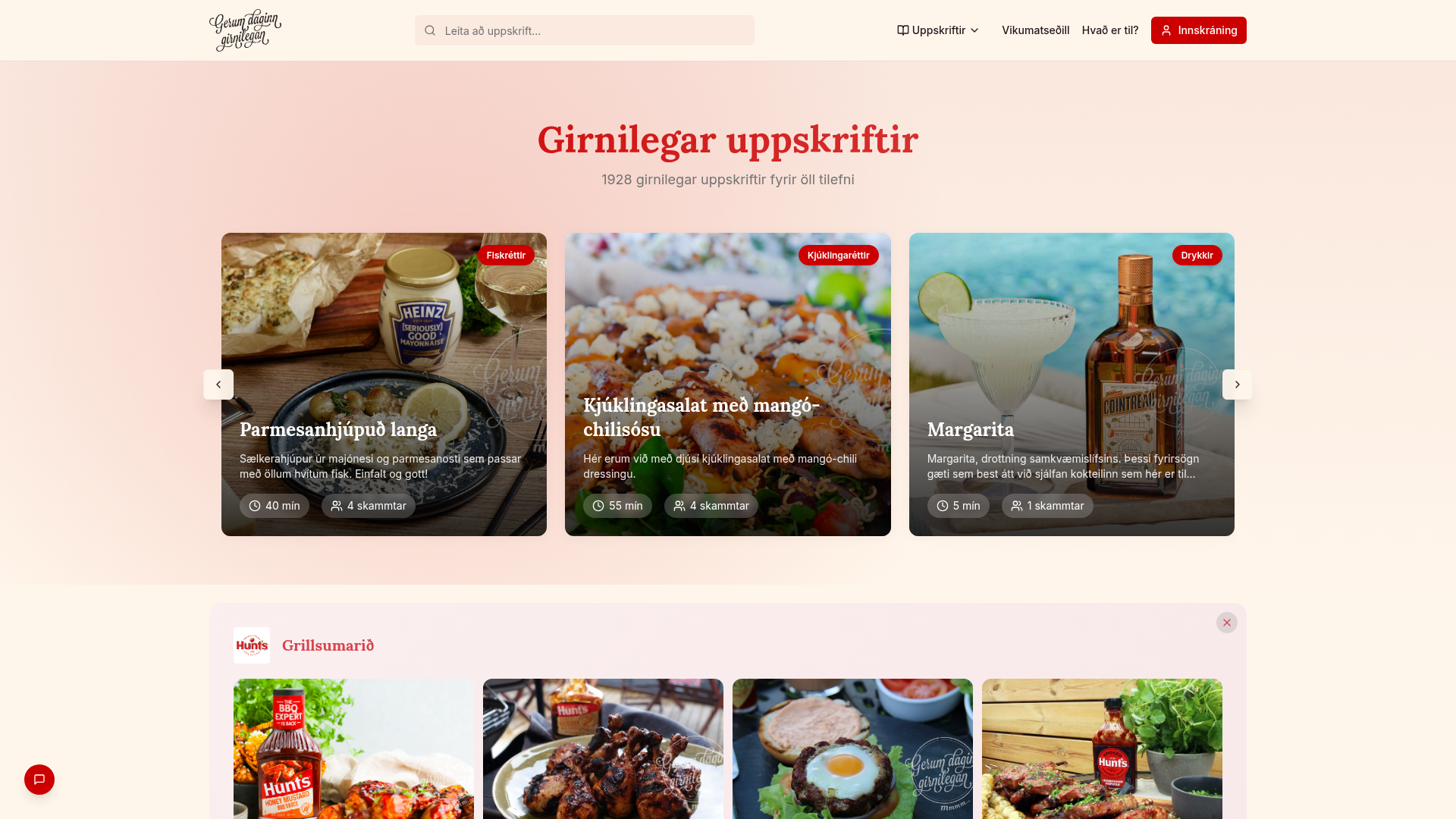 Gerum daginn girnilegan